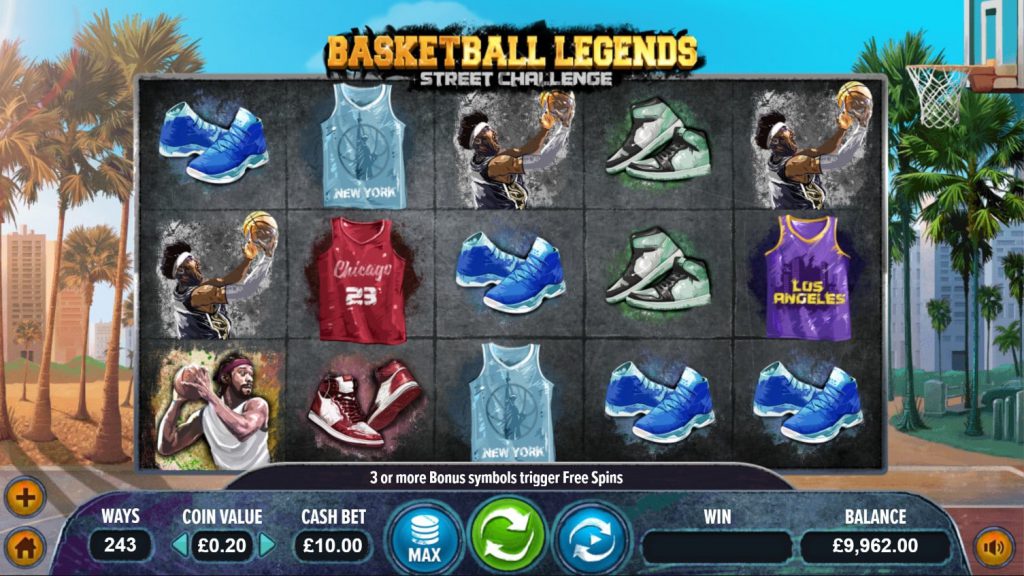 สล็อต Basketball Legends จาก Dragon Gaming ที่มีใน Ambbet999.2
