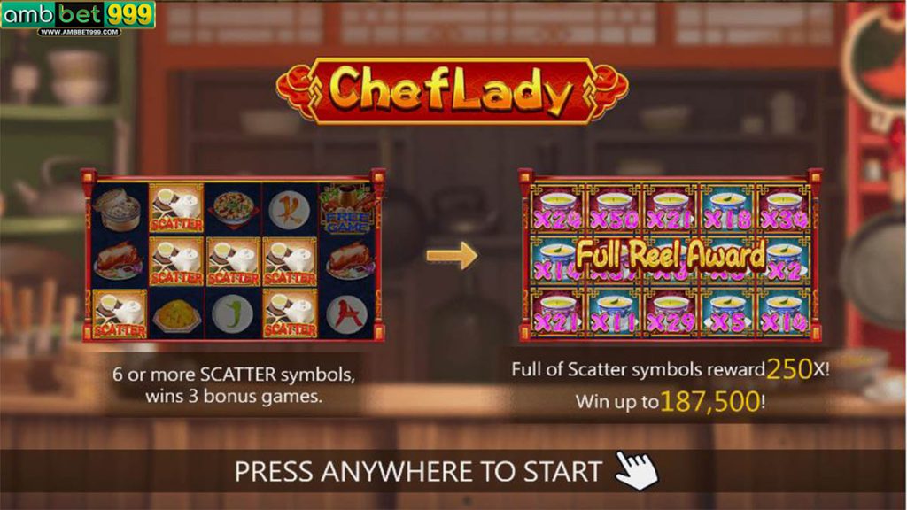 สล็อต Chef Lady จากค่าย Dragoonsoft ที่มีใน Ambbet999.2