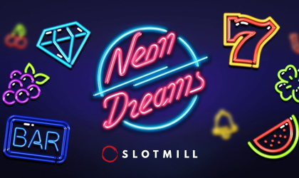 สล็อต Neon Dreams จากค่าย Slot Mill ที่มีใน Ambbet999.3