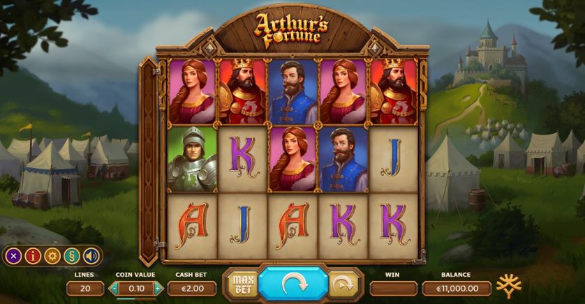 สล็อต Arthurs Fortune จากค่าย Yggdrasil เกมเล่นง่ายใน Ambbet999.3