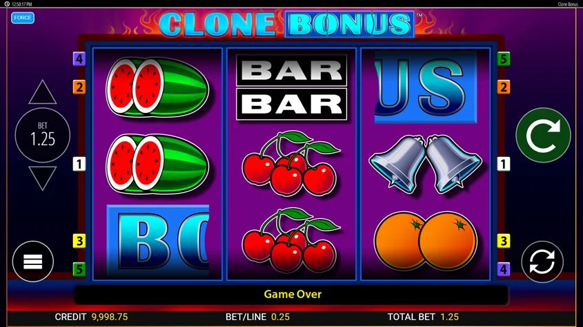เกมสล็อต Clone Bonus จากค่าย Blueprint ที่มีใน Ambbet999.2